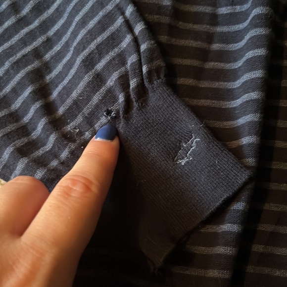 Striped paul & shark lightweight v neck sweater​​ - Picture 5 of 5